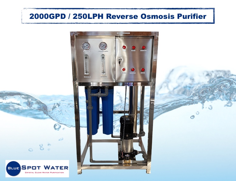 2000GPD / 250LPH Reverse Osmosis System Products , PTA, JHB, SA